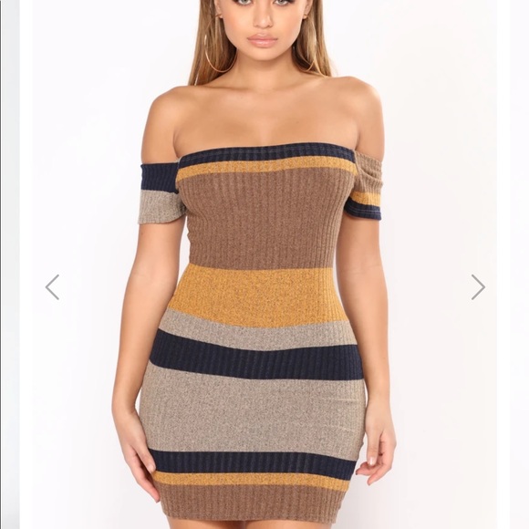 Fashion nova Sweet Tea Stripe Dress - Picture 2 of 3